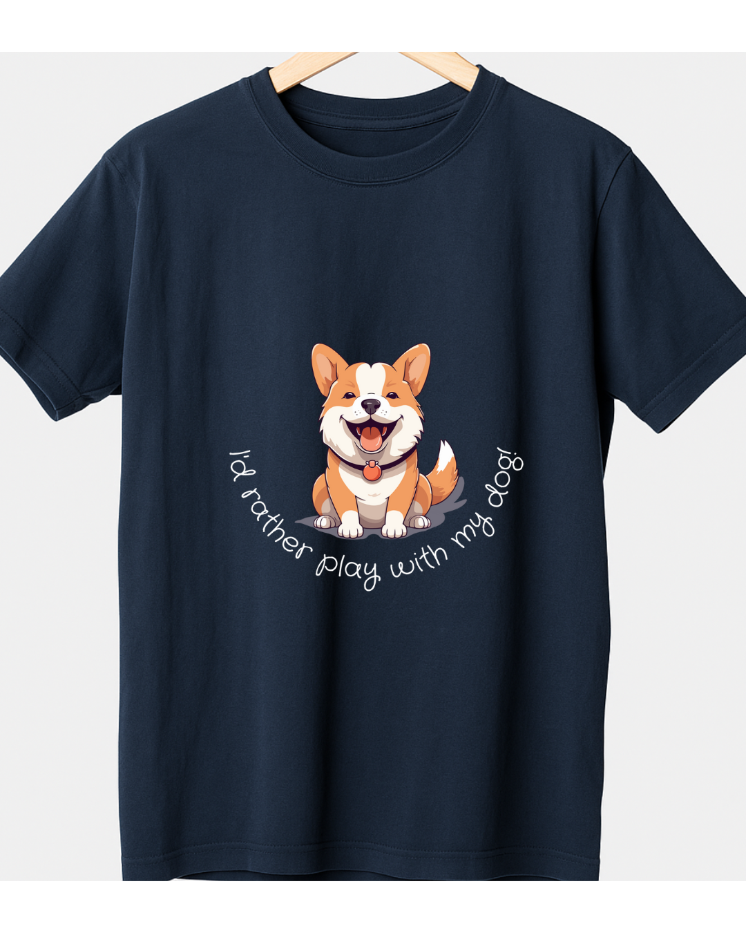 Play with My Dog Oversized T-shirt – Custom from Glamlittles