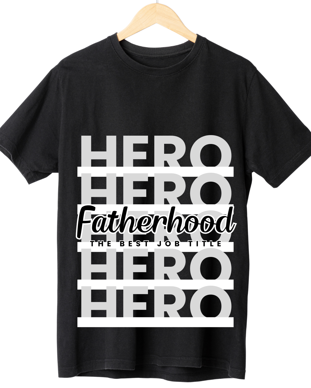 Dad Best Job Title T-shirt - Glamlittles