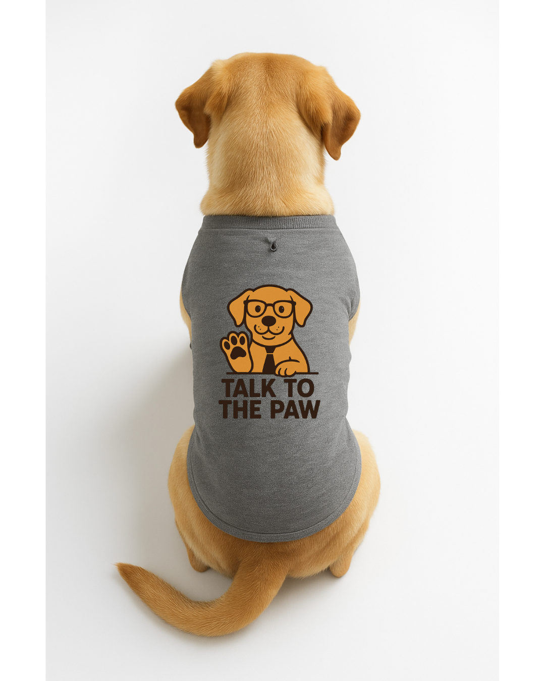 Talk to the Paw – Sassy Dog T-Shirt 🐾😎
