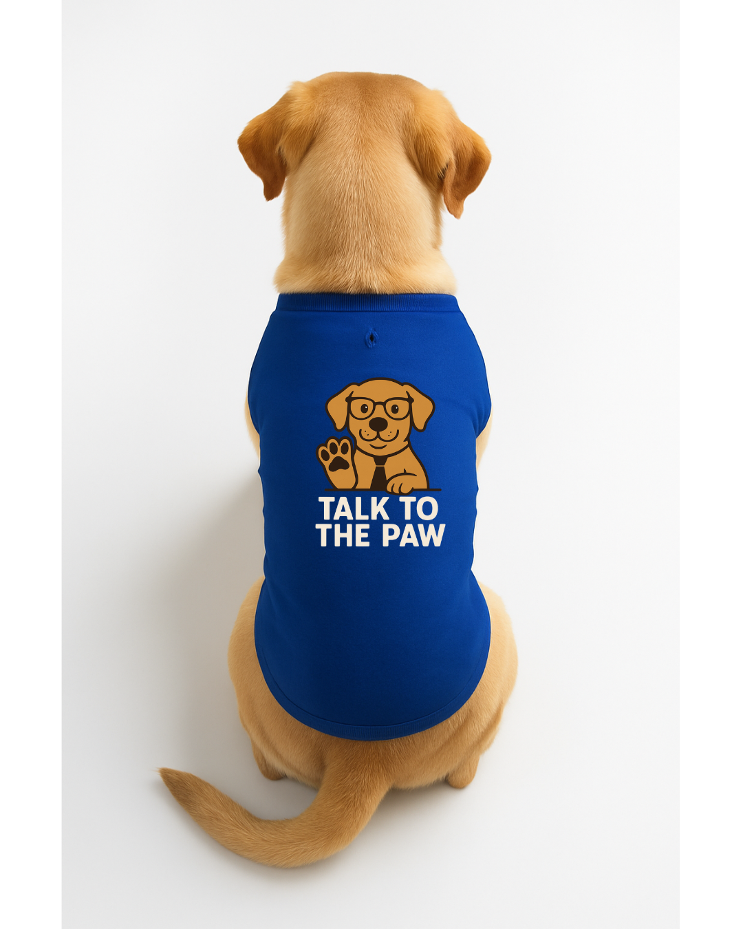 Talk to the Paw – Sassy Dog T-Shirt 🐾😎