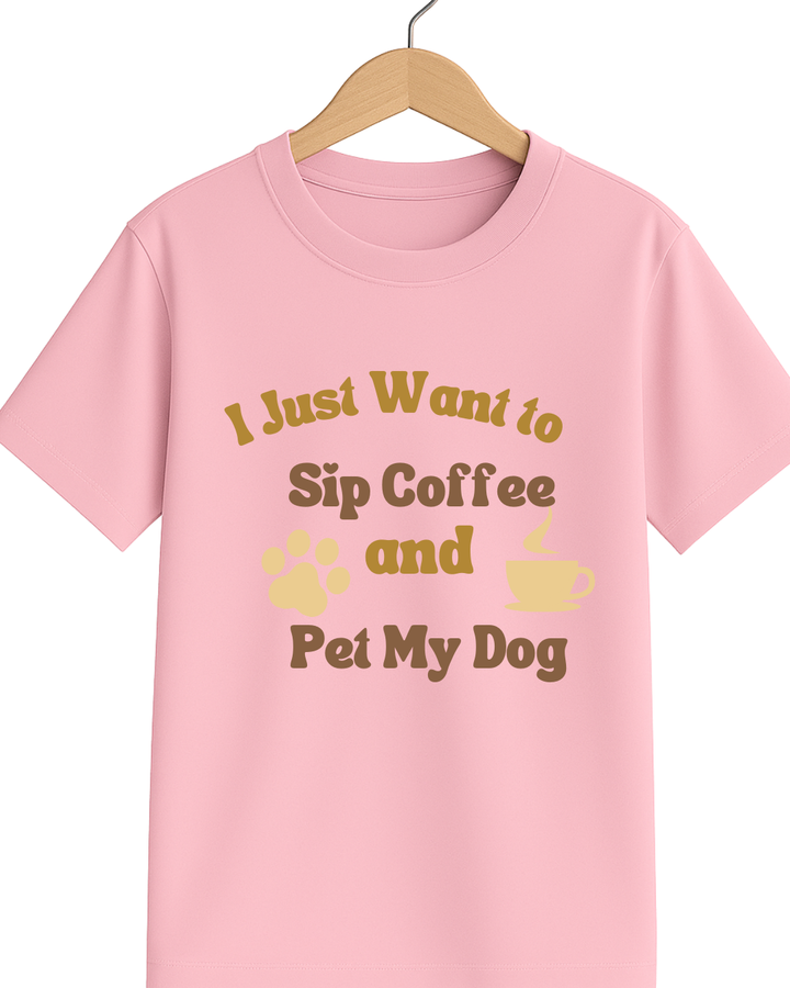 Coffee and Pet T-shirt - Glamlittles