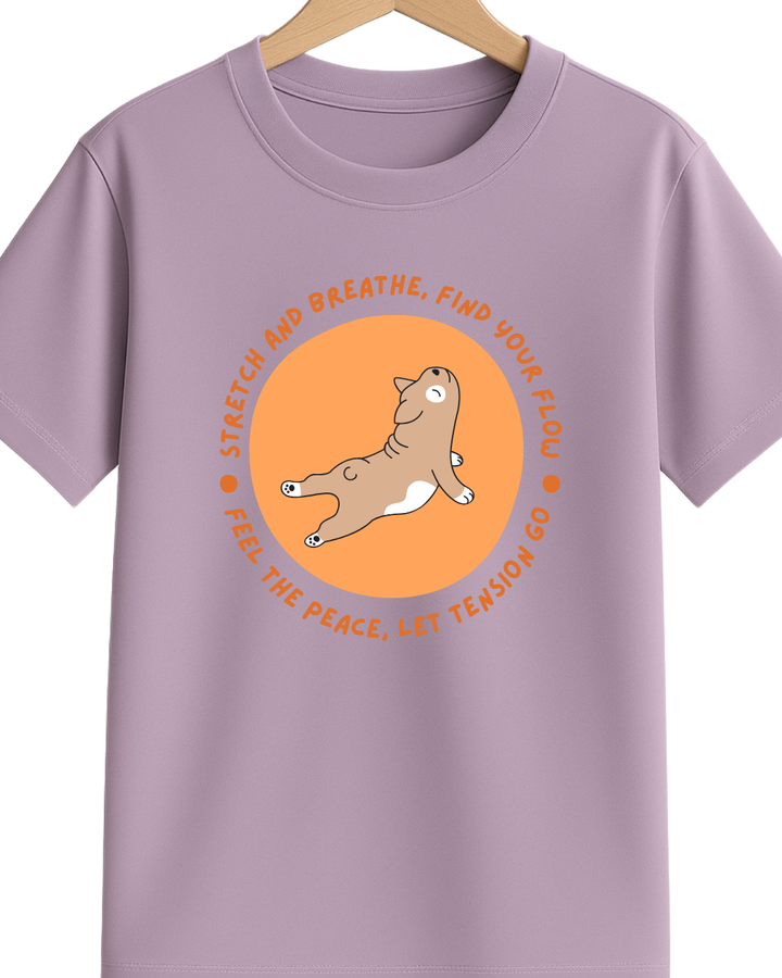 Stretch and Breathe T-Shirt - Glamlittles