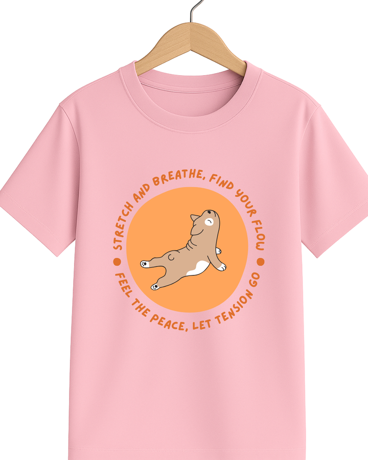 Stretch and Breathe T-Shirt - Glamlittles