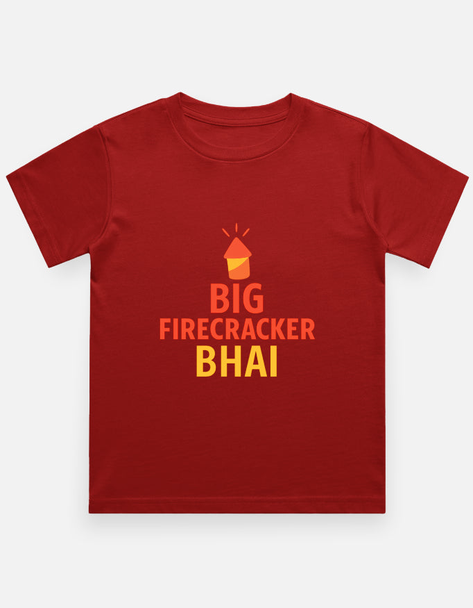Little Sparkler Behen & Big Firecracker Bhai – Diwali Sibling T-Shirt Set
