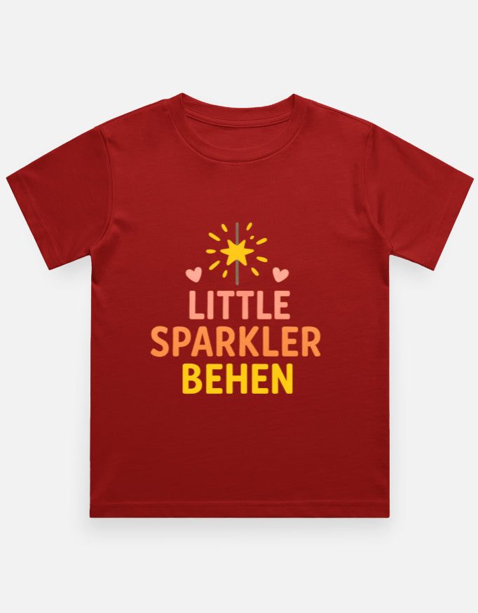 Little Sparkler Behen & Big Firecracker Bhai – Diwali Sibling T-Shirt Set