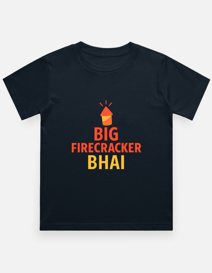 Little Sparkler Behen & Big Firecracker Bhai – Diwali Sibling T-Shirt Set