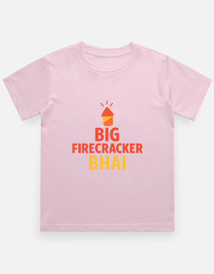 Little Sparkler Behen & Big Firecracker Bhai – Diwali Sibling T-Shirt Set