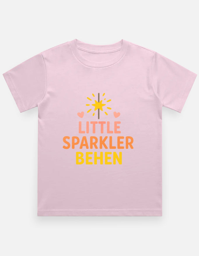 Little Sparkler Behen & Big Firecracker Bhai – Diwali Sibling T-Shirt Set