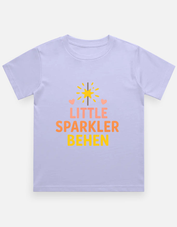 Little Sparkler Behen & Big Firecracker Bhai – Diwali Sibling T-Shirt Set