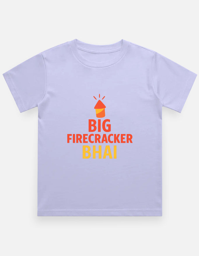 Little Sparkler Behen & Big Firecracker Bhai – Diwali Sibling T-Shirt Set