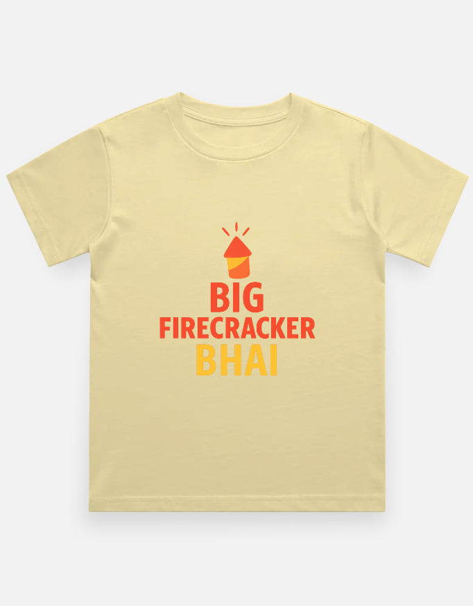 Little Sparkler Behen & Big Firecracker Bhai – Diwali Sibling T-Shirt Set