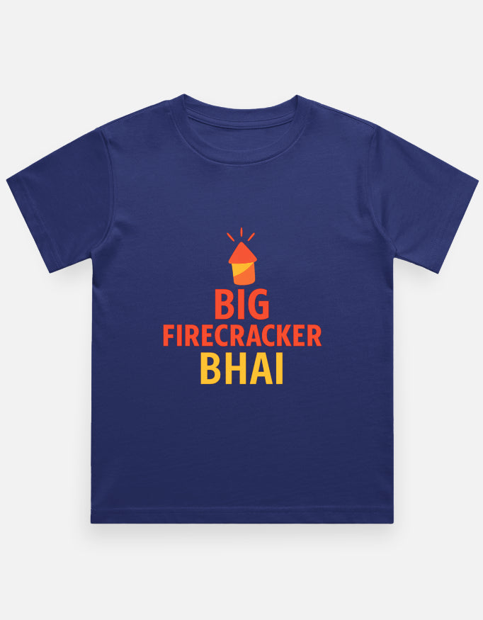 Little Sparkler Behen & Big Firecracker Bhai – Diwali Sibling T-Shirt Set