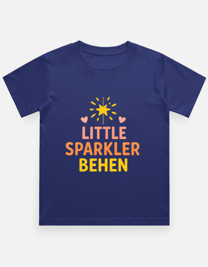 Little Sparkler Behen & Big Firecracker Bhai – Diwali Sibling T-Shirt Set