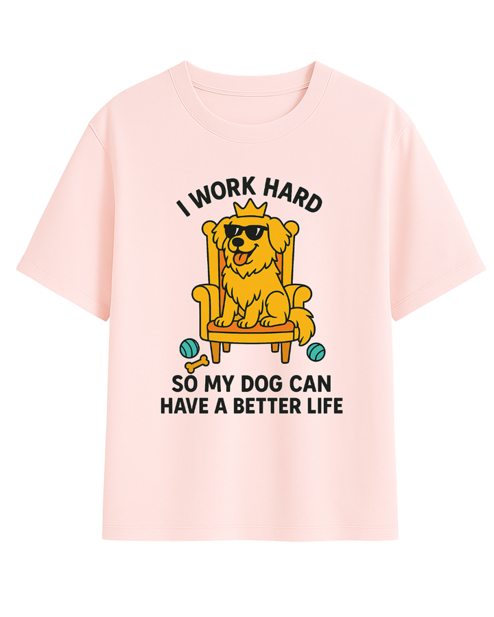 Funny Dog Lover Oversized T-Shirt – Custom from Glamlittles