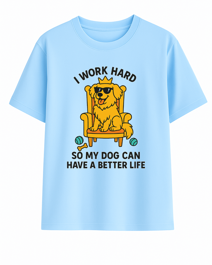 Funny Dog Lover Oversized T-Shirt – Custom from Glamlittles